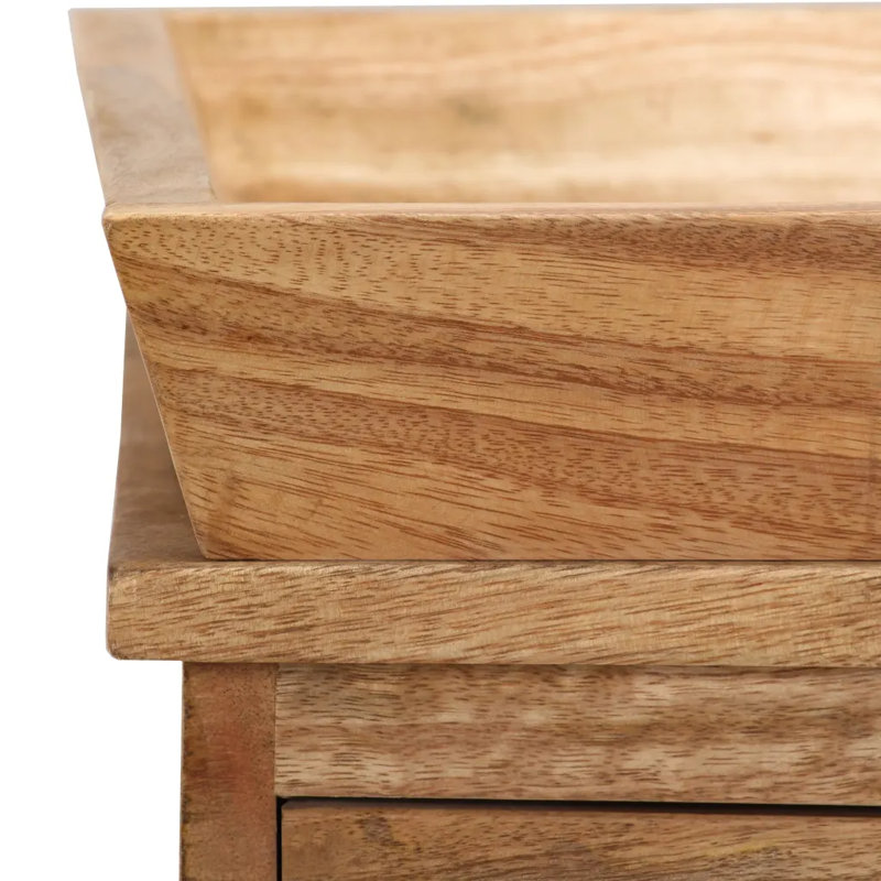 Gisselle Side Table with Storage