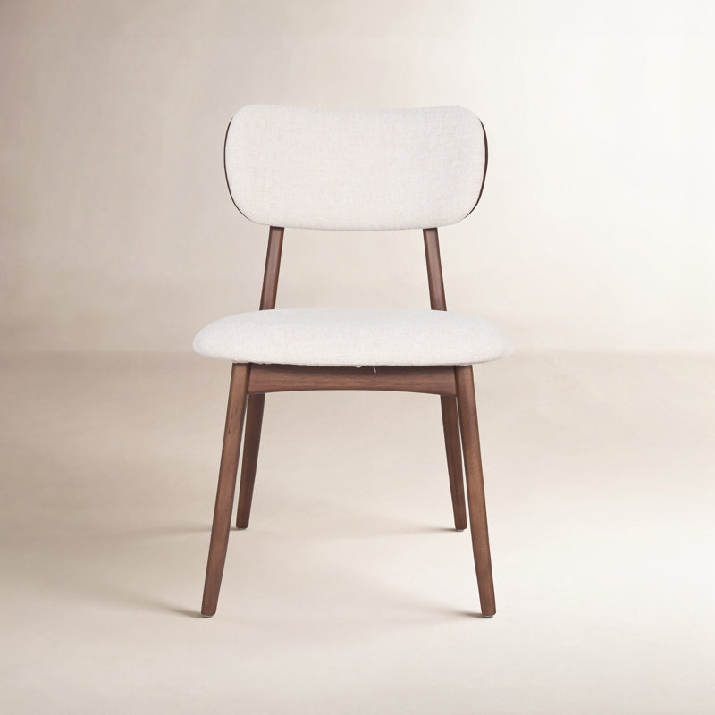 Chaise d'appoint Ena, Noyer