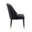 Chaise rembourrée en velours Sudie-2121664683