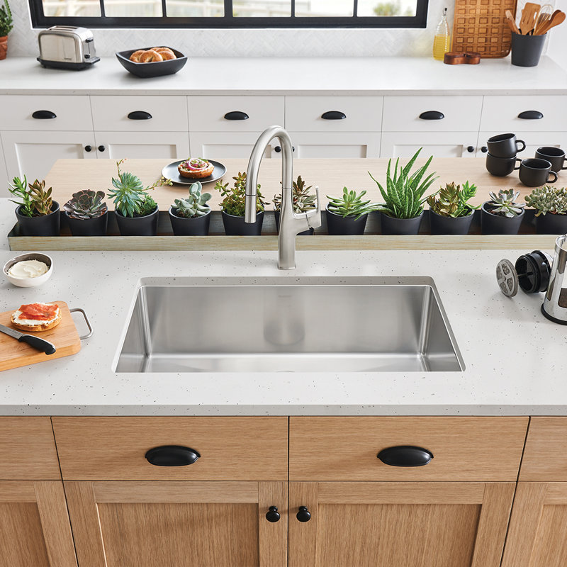 Cuvee R15 32" Single Bowl Undermount Stainless Steel Kitchen Sink