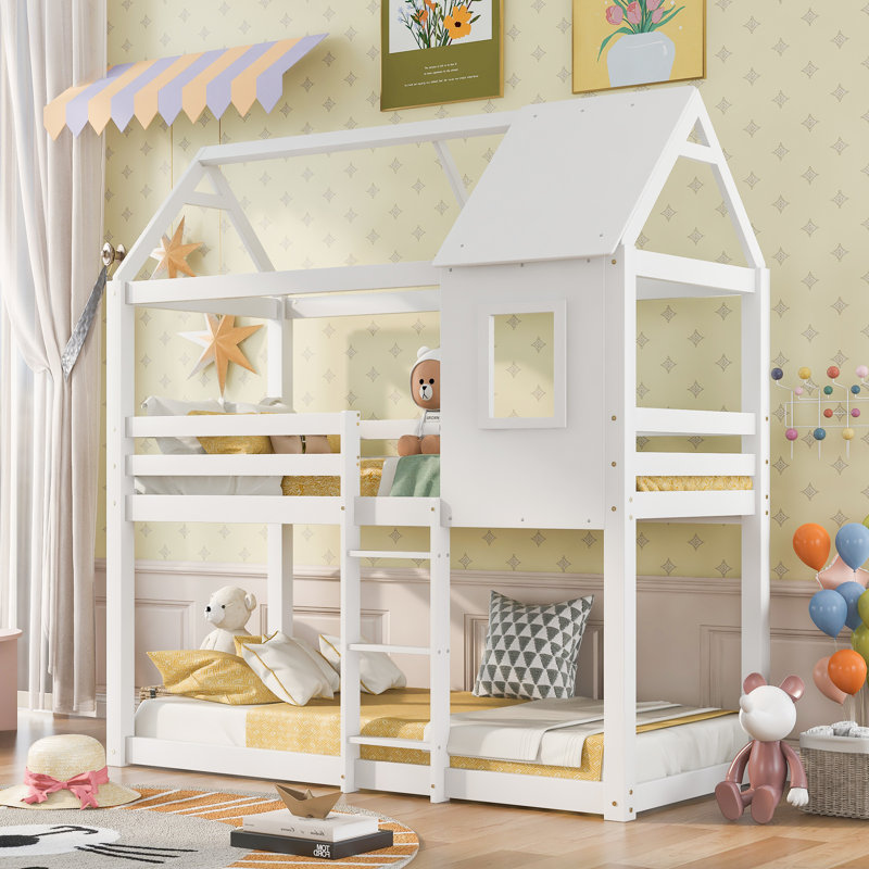 Games Single (3') Bed, White