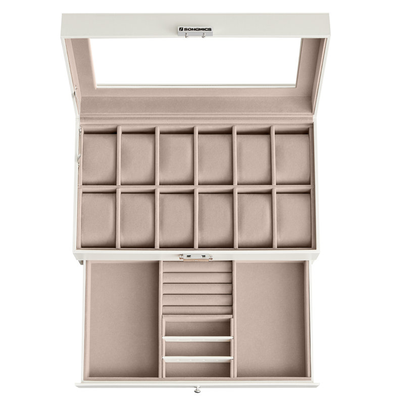 Chastine Steel Watch Box +, Beige