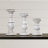 Mango Wood Turned Style Pillar Candle Holders-2110241393