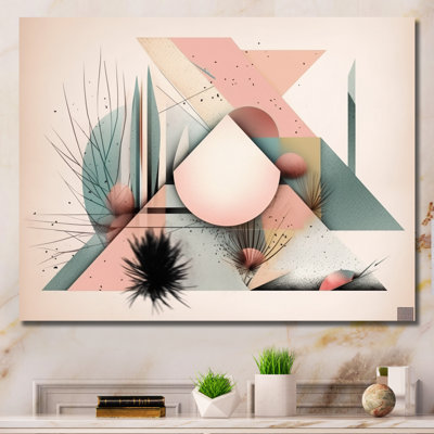 " Sharp Pastel Mountains "
