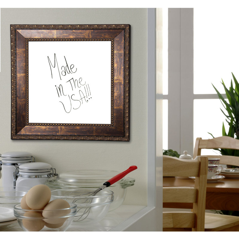 Tableau effaçable mural en cuivre Roman, 36 po x 18 po