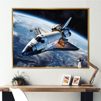 " Shuttle In The Space I "