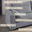 Canapé modulaire avec repose-pieds réversible Ablo-1452387108