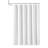 Woven Clipped Solid Shower Curtain