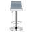 Plouffe Swivel Upholstered Adjustable Height Counter Stool with Metal Frame
