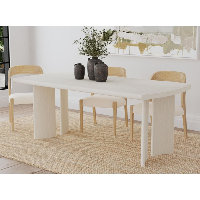 Olie Dining Table, White