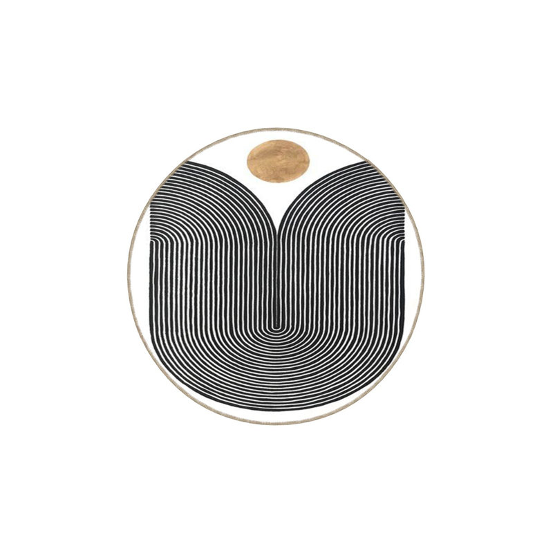 Tapis décoratif lavable à la machine, Tapis de couloir 3 pi 3 po x 9 pi 10 po