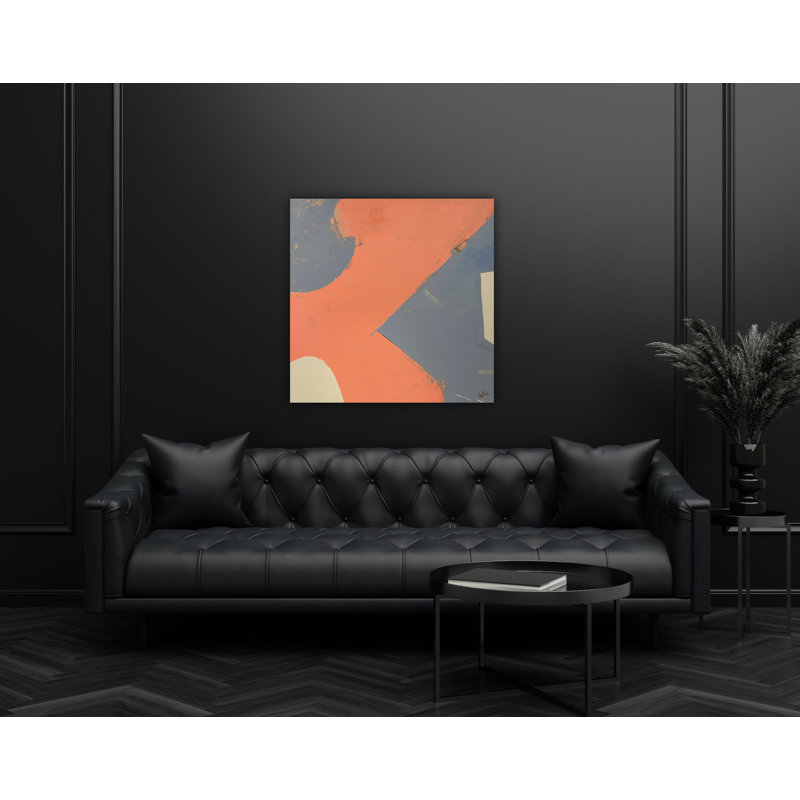 Geo VI Print by John Beard, White, 20" H x 20" W x 1" D