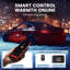 Space Heater, 12V 5KW Diesel Air Heater Portable with Bluetooth Remote Control & Smart APP, 10L Fuel Tank