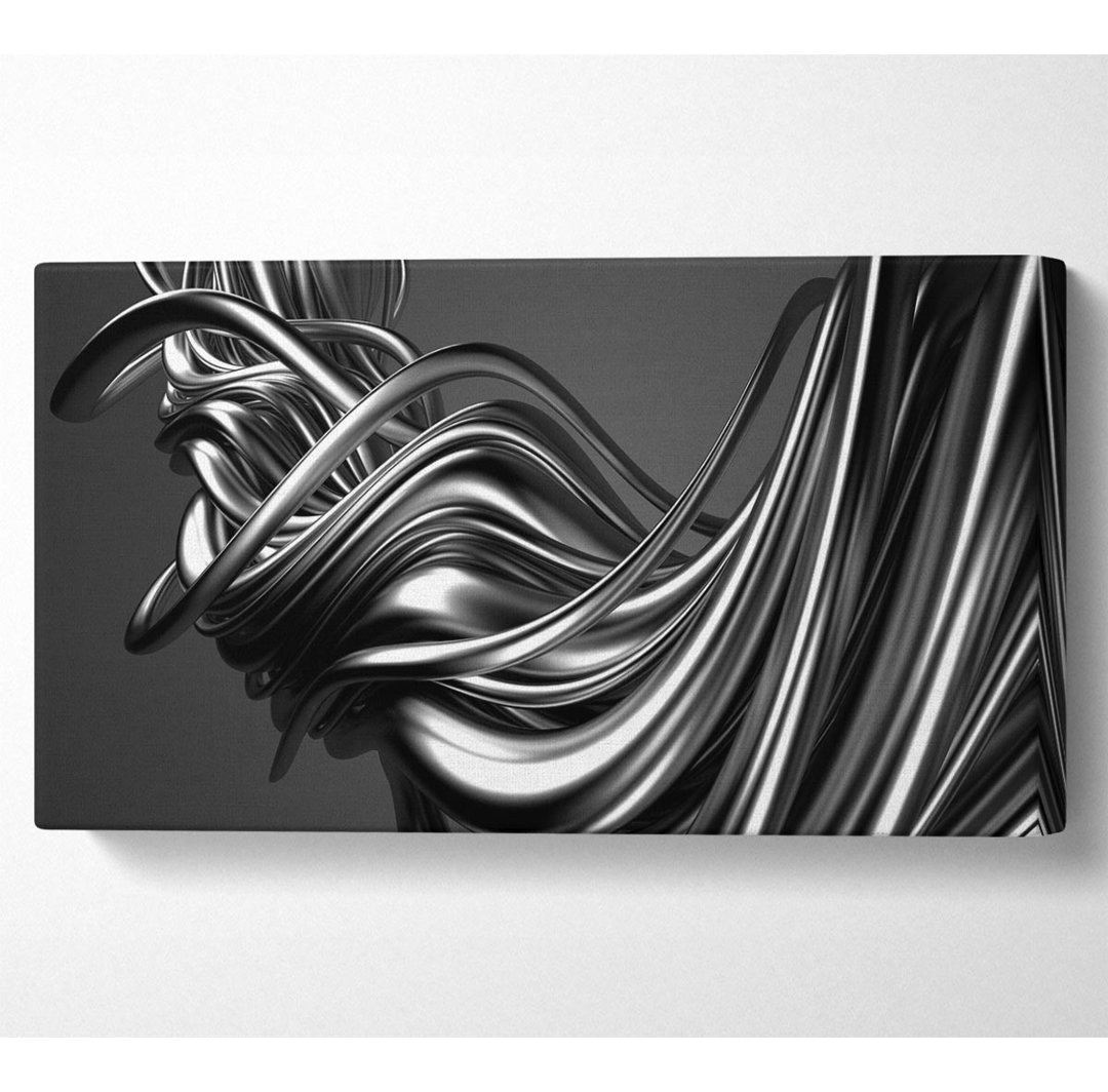 The Flow of Silver Lines - Kunstdrucke auf Leinwand