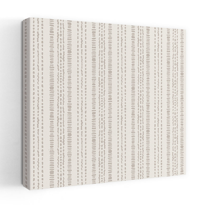 Art contemporain, art abstrait serein, H 32 po x l 32 po, Beige clair