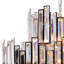 Emberly Glass Chandelier