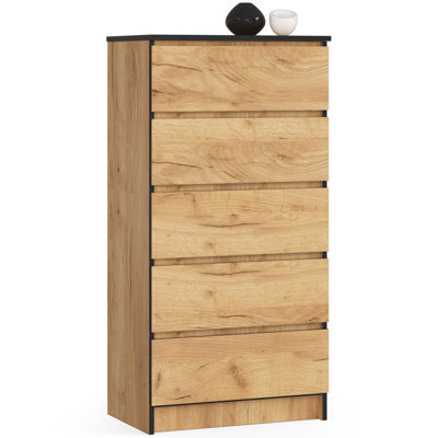 Boniface 5 -Drawer Console
