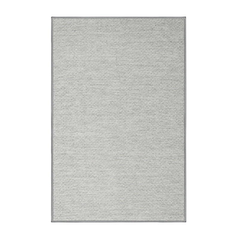 Tapis gris zone contemporaine Hufford, Rectangle 5 pi x 7 pi