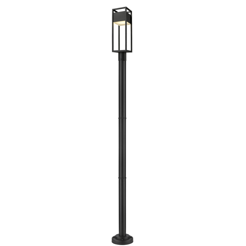 Lampadaire DEL intégré 1 lumière Esquibel (double), H 95 po x l 9 po x P 9 po