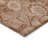 Machine Washable Indoor/Outdoor Xhevrie Terracotta Rug-1361653479