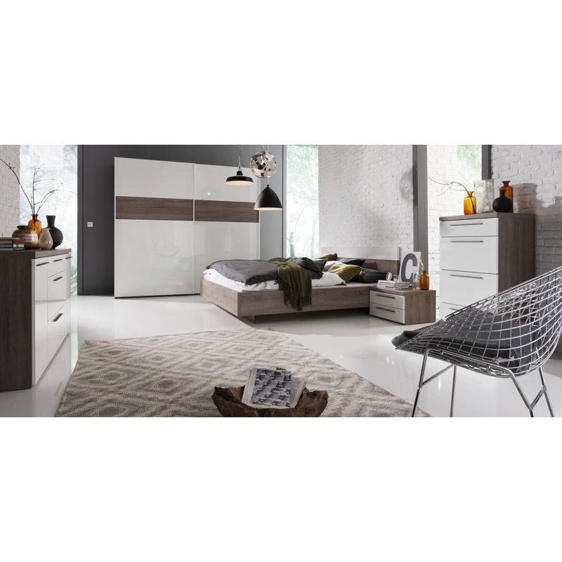 Sognando 60cm W Manufactured Wood Bedside Table
