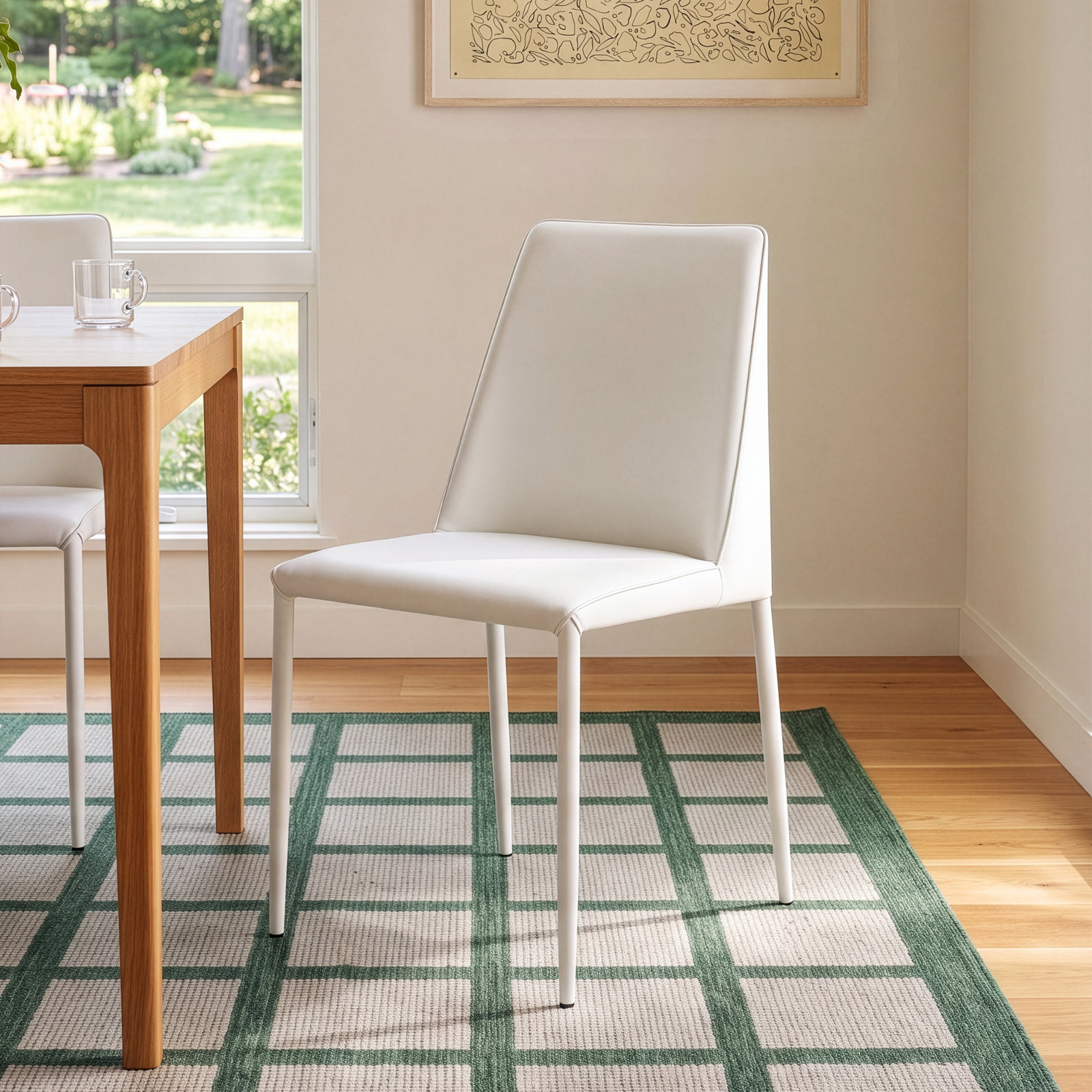 Gravity Dining Chair, White