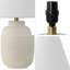 Lampe de table DEL en fer / gingembre minimaliste scandinave 24,5 po Elinore-1457898225