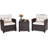 Chunn 2 - Person Patio Conversation Set with Cushions-329014425-268894460