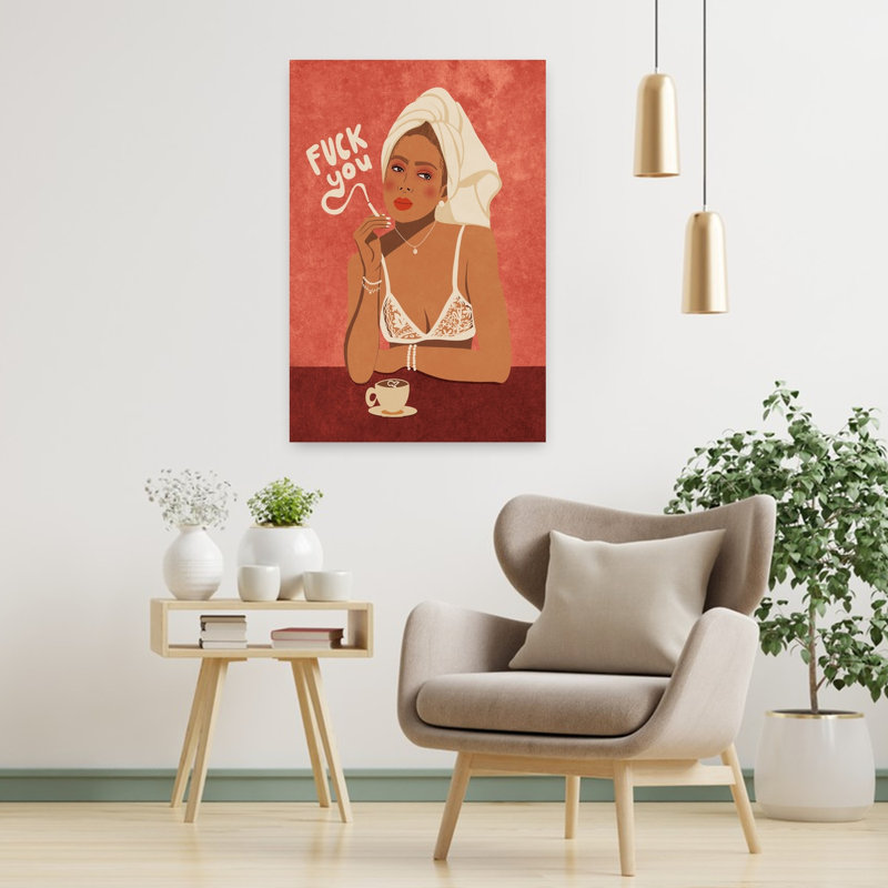 Art contemporain Art contemporain, H 36 po x l 24 po