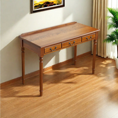 American style all solid wood luxury desk