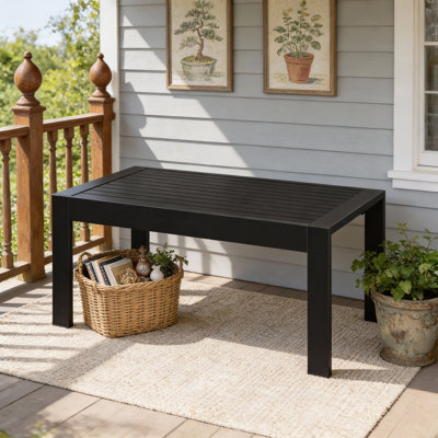 Table basse d'extérieur moderne 43 "