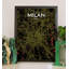 Milan City Map - No Frame Print-2057323863