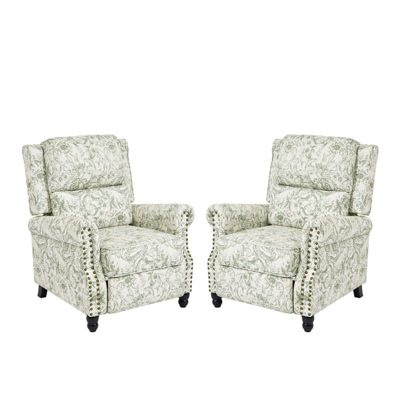35.37cm Wide Wing Chair Recliner