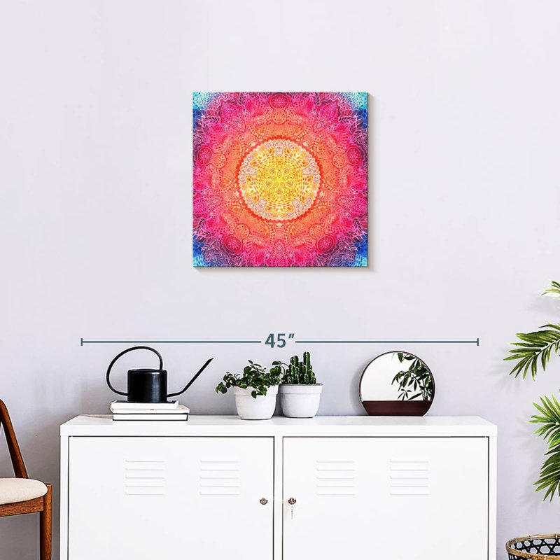 Mandala oriental Avery, H 20 po x l 20 po
