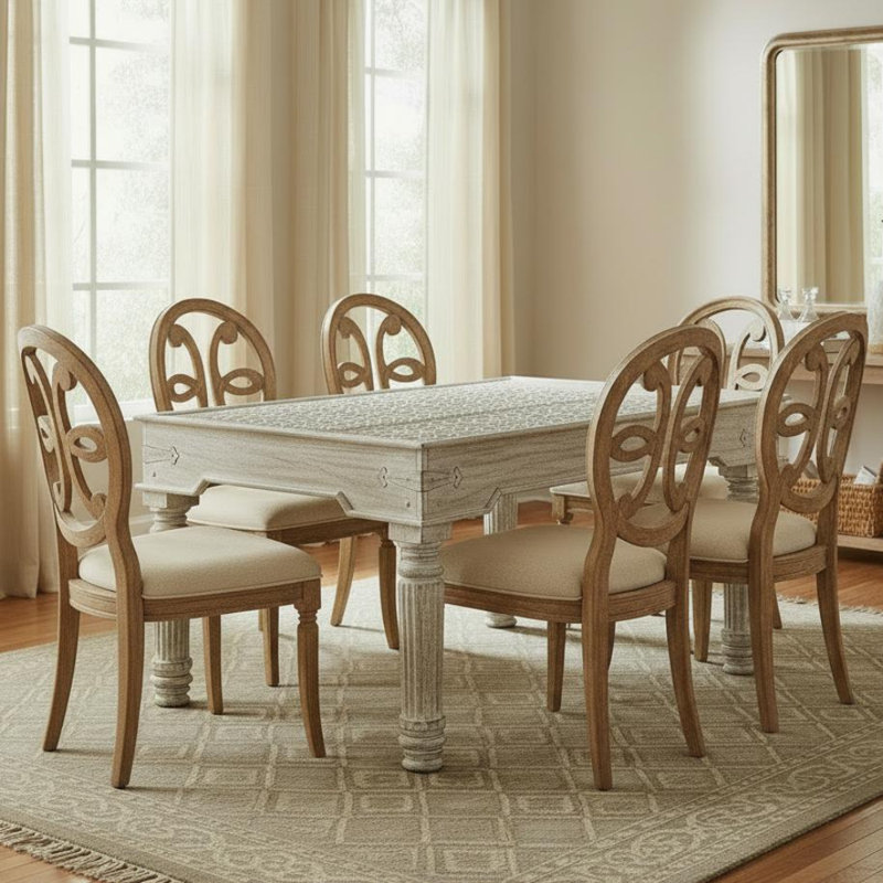 Solid Wood Dining Table