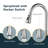 XWSI Pull Out Touch Kitchen Faucet