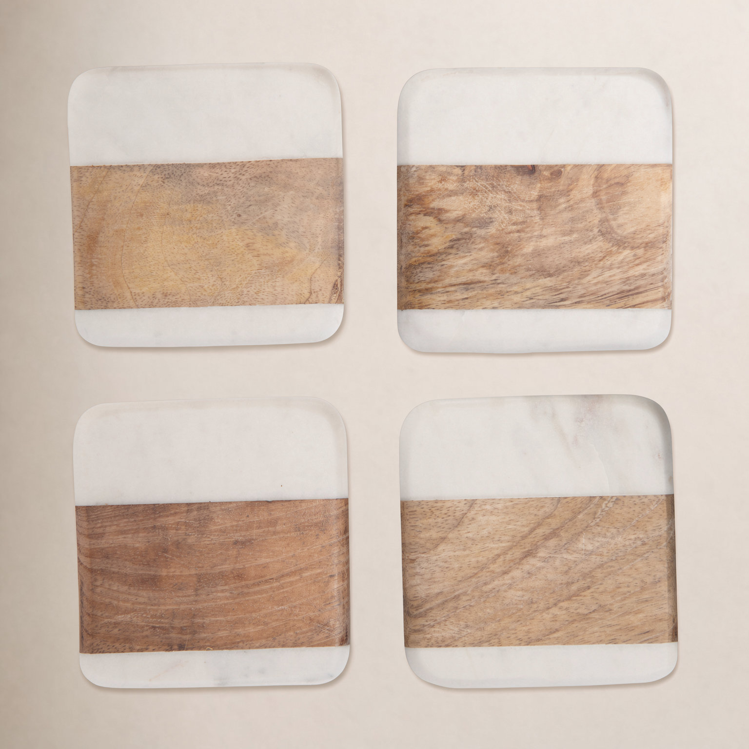 4 Piece Coaster Set