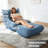 Teddy Fabric Standard Armless Bean Bag Chair & Lounger-623064072