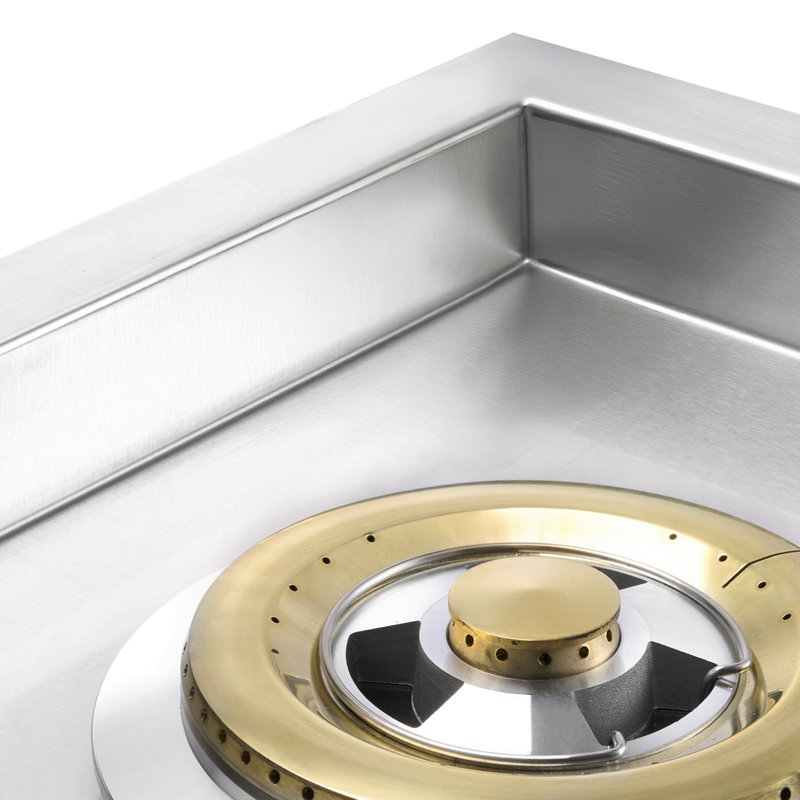 Brûleur latéral simple pour barbecue au propane et au gaz naturel 17 000 BTU pour l'extérieur