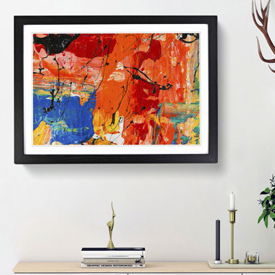 Abstract Art Painting Vol.183 by S.Johnson - Framed Print