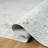 Conrado Performance Modern Abstract Light Gray/ Ivory Rug-76321804