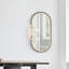 Stonewall 1 - Light LED Armed Sconce