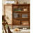 Rattan Cabinet Double Doors Three Shelves