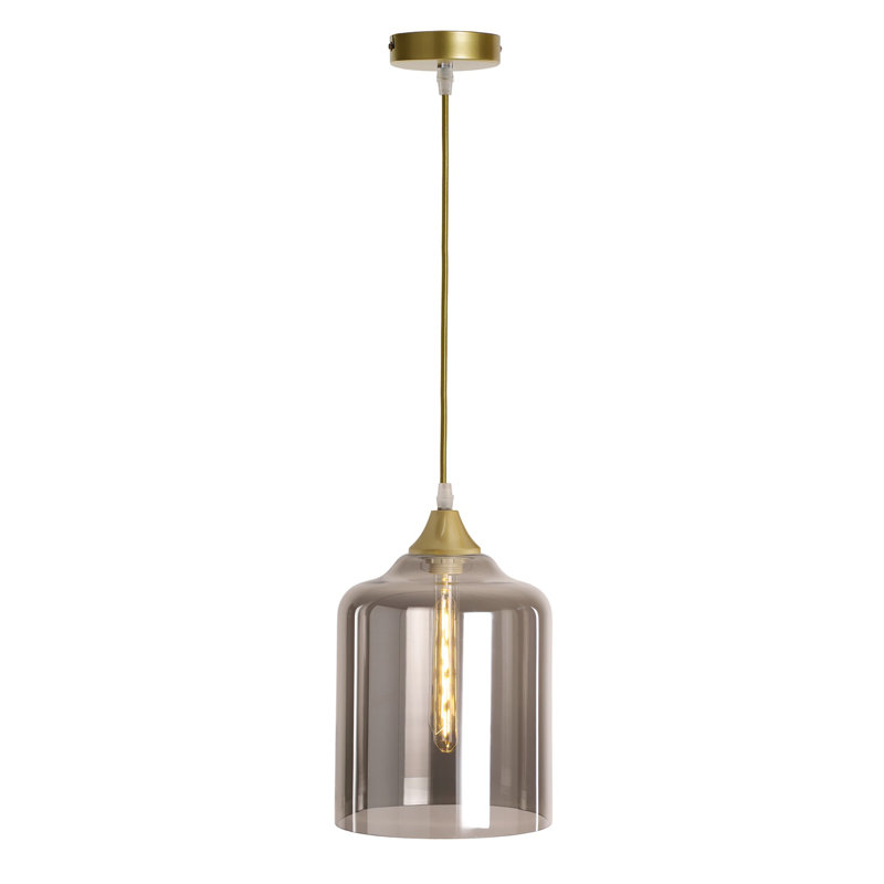 Aevry 1 - Light Pendant, Smoke, Gold