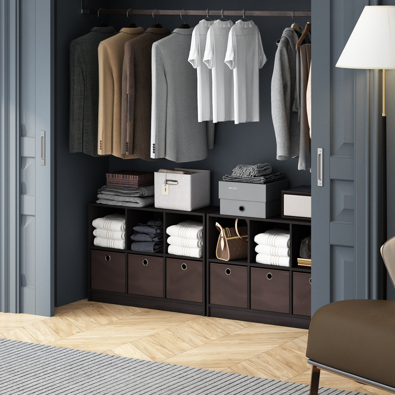 Navarion Bookcase, Dark Walnut