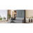 Gray Queen Size Bed Wall With And Shelves, Perfect For Small Apartments, Functional Comfortable Space - Saving Option , Sleeping