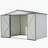 8 X 6 Ft Outdoor Storage Shed, All Weather Metal Sheds With  2 Lockable Doors, Tool Shed-121491703