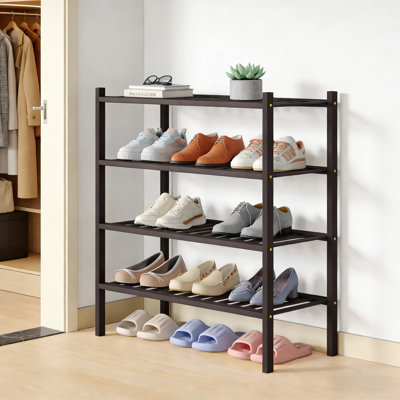 Range-chaussures en bambou