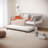 1Pc Twin Size Metal Daybed With Trundle Contemporary Style Full Metal Structure Mattress Ready-346159111