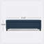 Banc de rangement en tissu Matheo-925338995